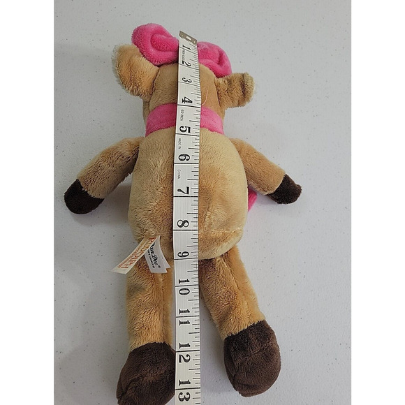 Dan Dee Clarice Rudolph The Red Nosed Reindeer Squeak Plush Stuffed Toy 13" - Picture 9 of 10